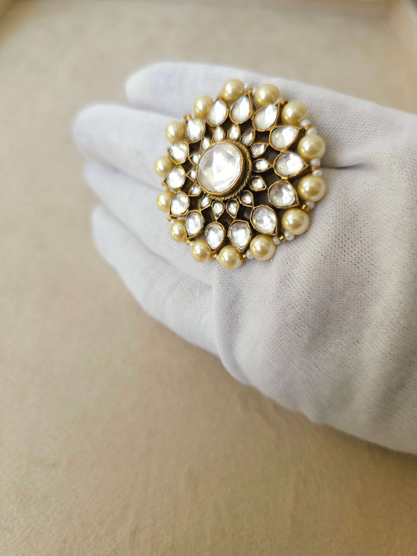 Pushkara cocktail ring