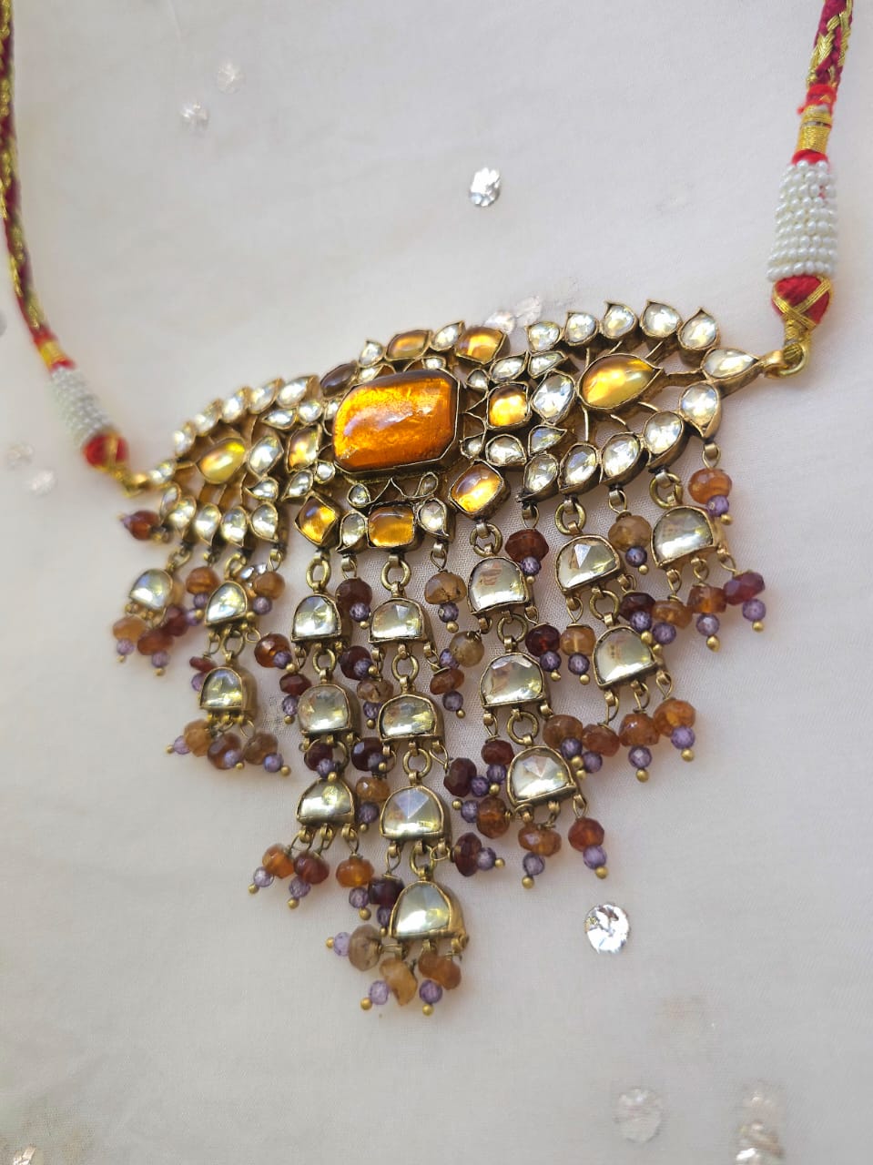 Goldenia necklace