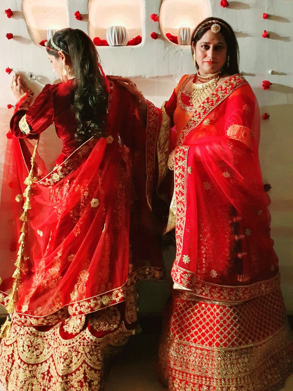 Golden tassel jadau rajputi bajuband