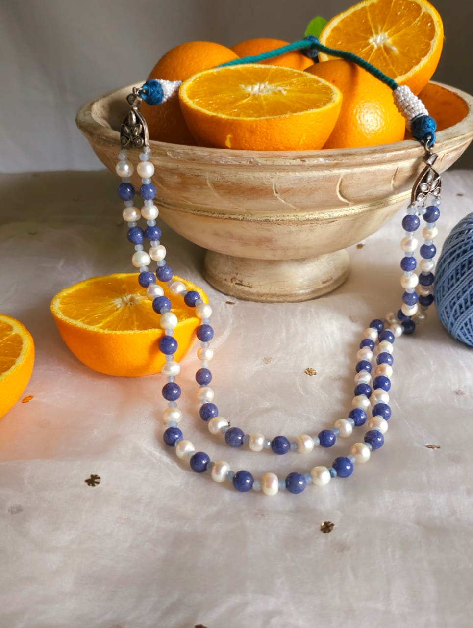 Tso moriri unisex kantha necklace
