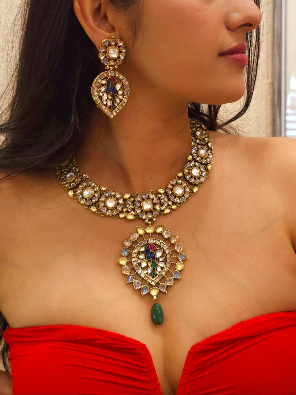 Queen Ayesha antique earrings