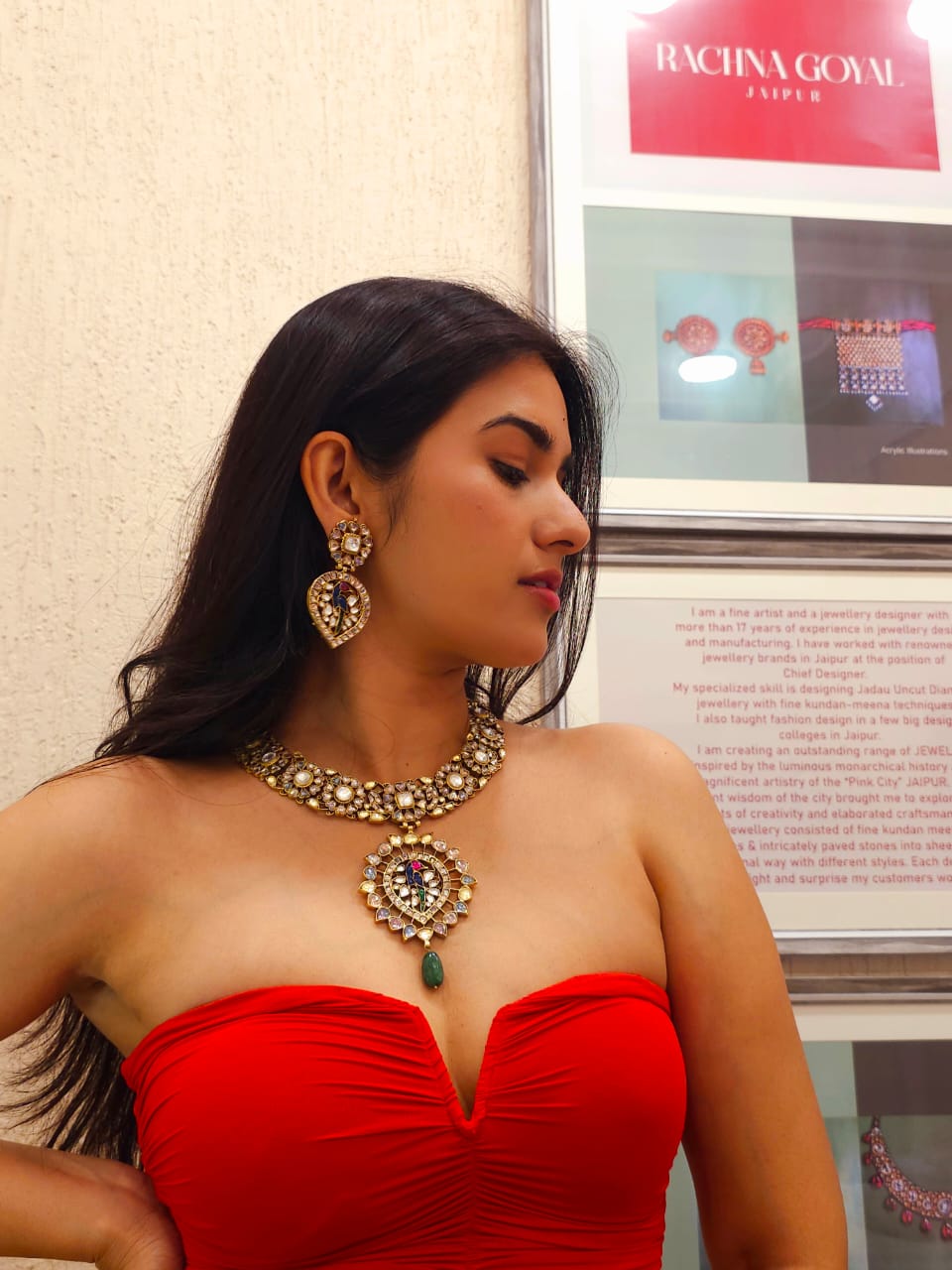 Queen Ayesha antique earrings