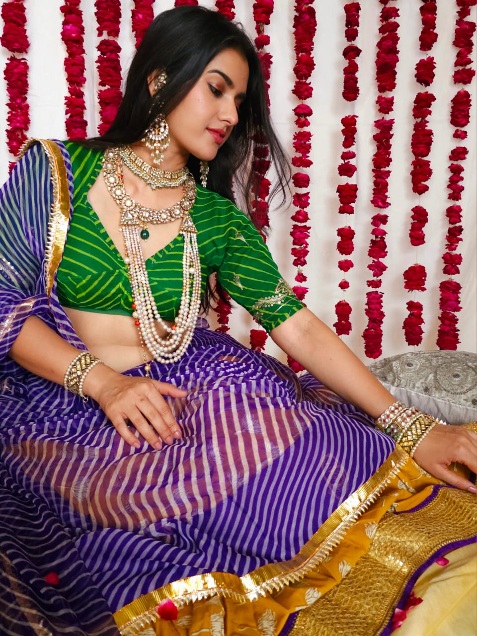 Maharaja unisex pearl necklace