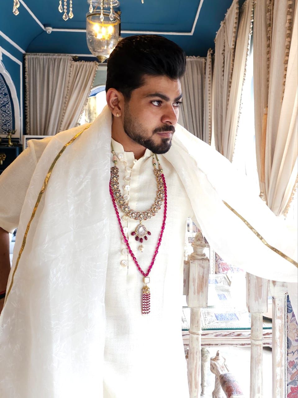 Shiraz tassel necklace