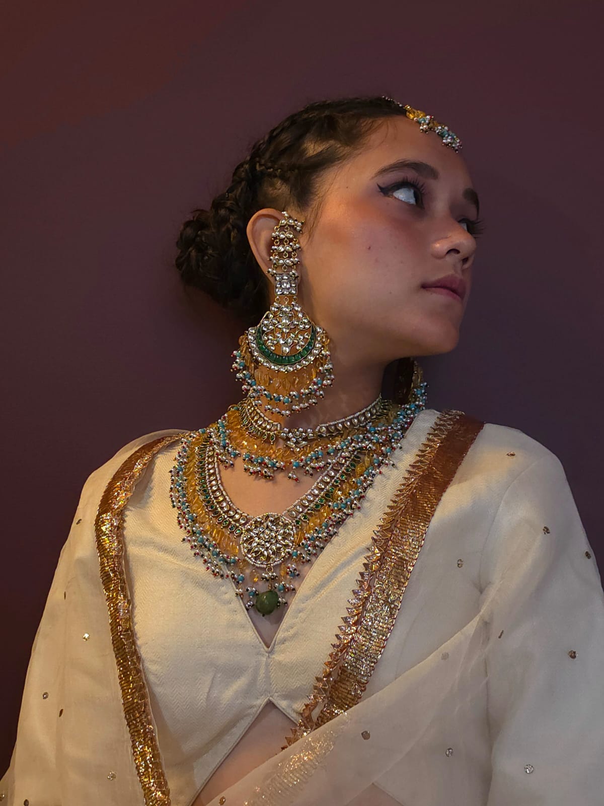 Chandpole choker necklace