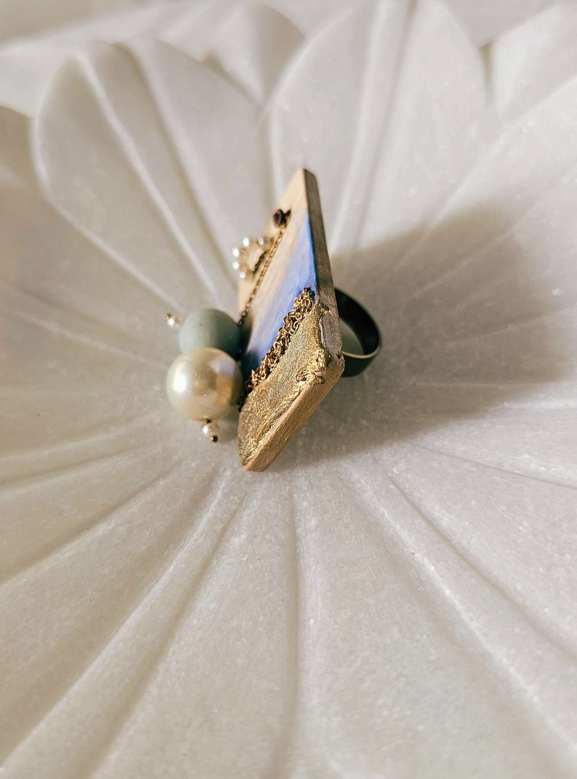 Vaikunth contemporary handmade ring