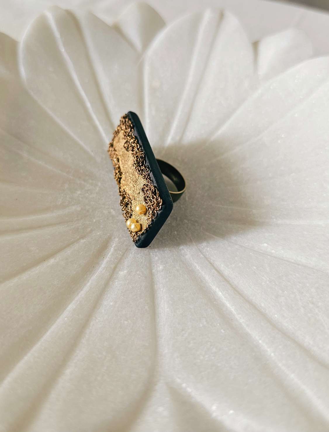 Vaikunth contemporary handmade ring