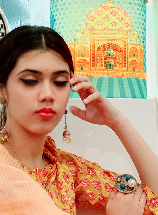 Vaikunth boho earrings