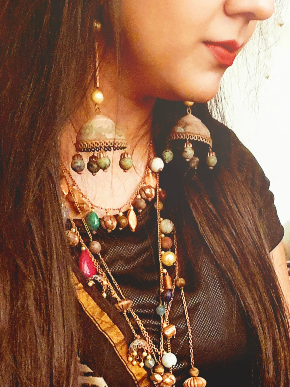 Vaikunth boho earrings