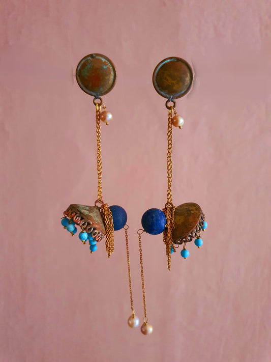Vaikunth boho earrings