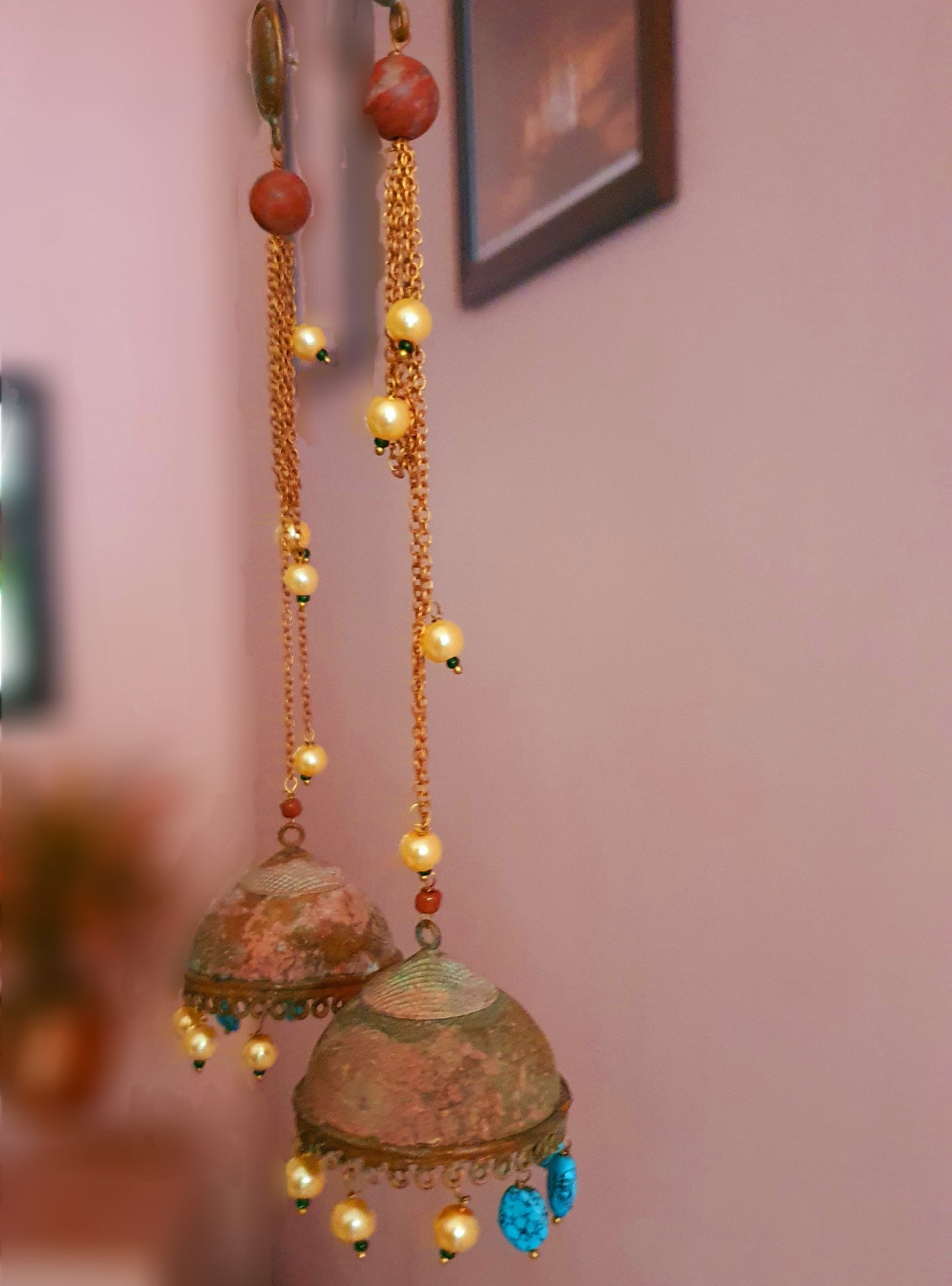 Vaikunth boho earrings