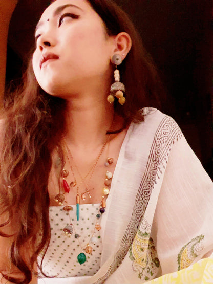 Vaikunth boho earrings