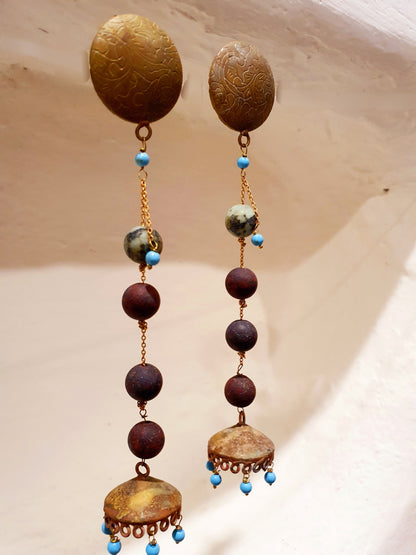 Vaikunth boho earrings
