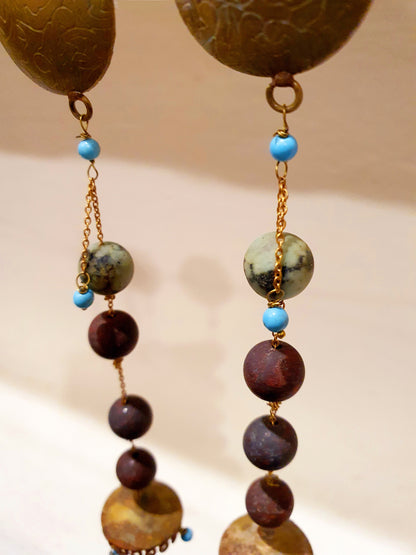 Vaikunth boho earrings