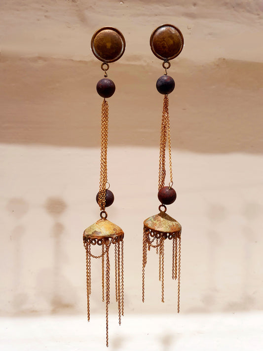 Vaikunth boho earrings