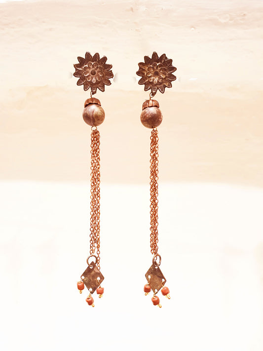 Vaikunth boho earrings