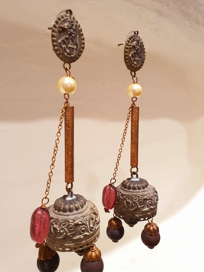 Vaikunth boho earrings