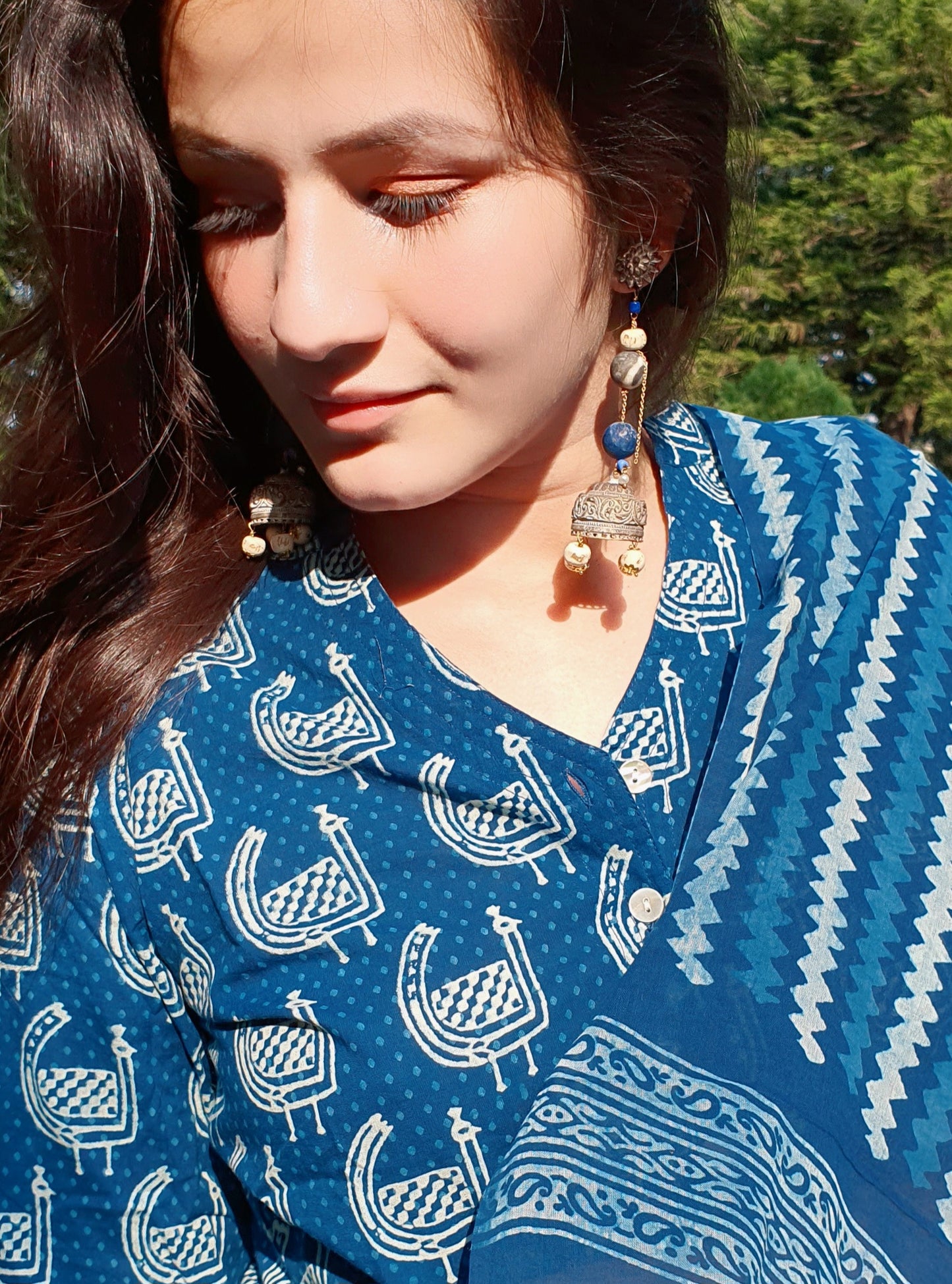 Vaikunth boho earrings