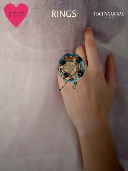 Vaikunth contemporary handmade ring