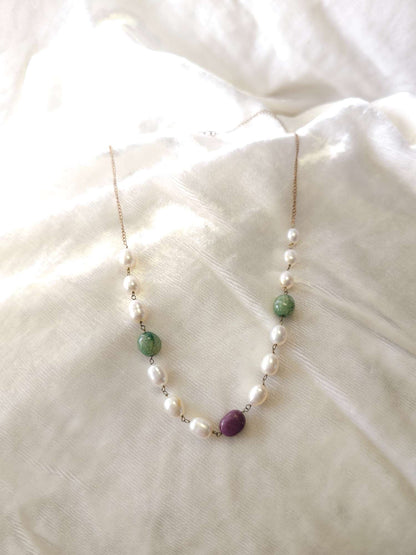 Taravali Pearl unisex Necklace 1