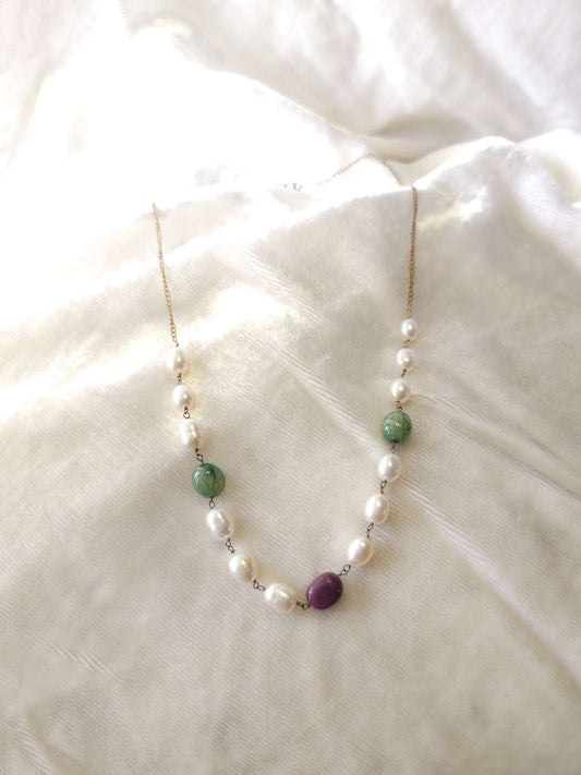 Taravali Pearl unisex Necklace 1