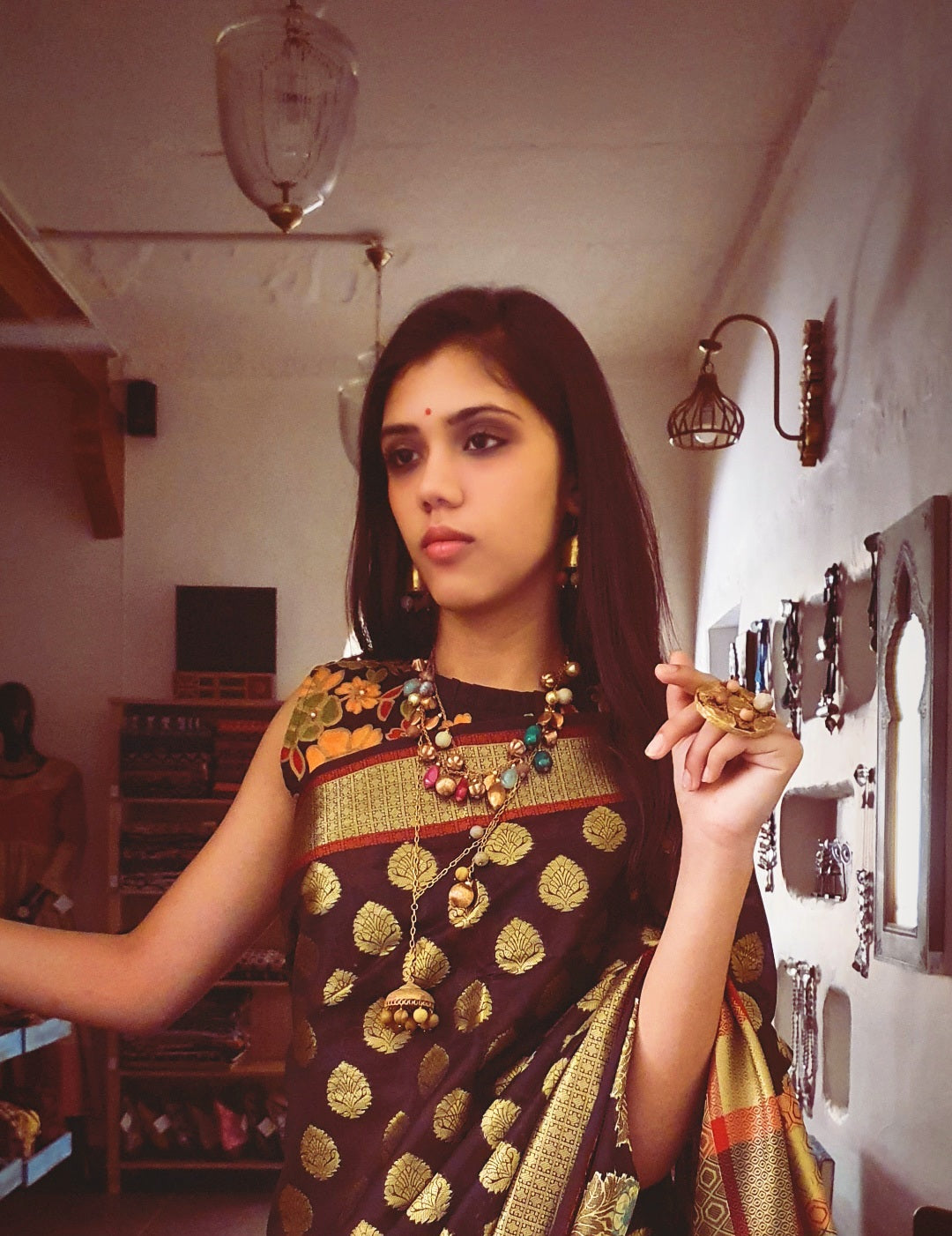 Vaikunth boho earrings