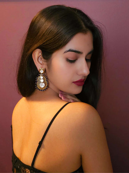 Udai pol lattice earrings