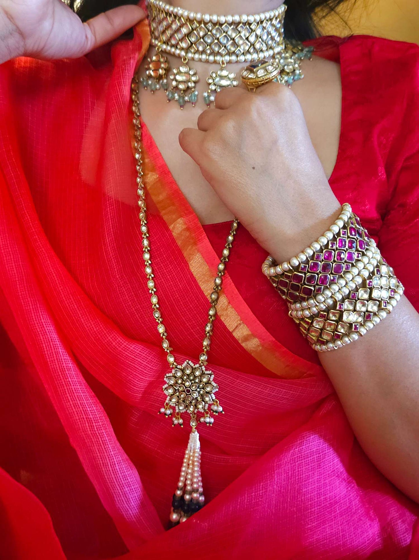 Shoshana tassel necklace