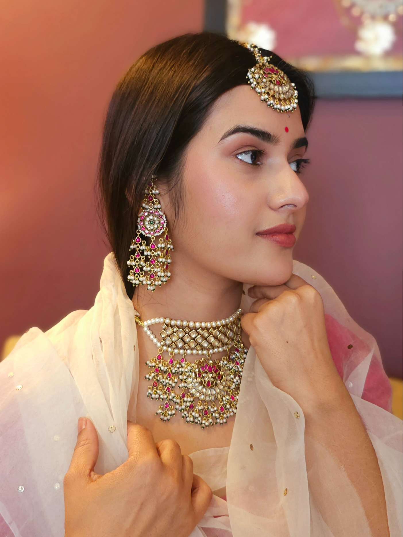 Tripura tandava earrings