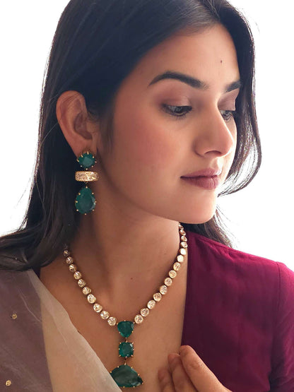 Maniharo ka polki necklace