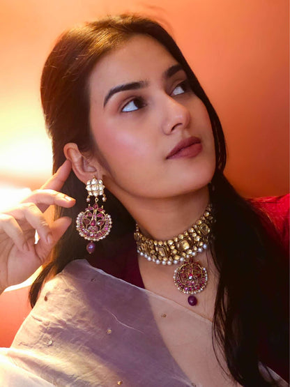 Sandhya tandava necklace set