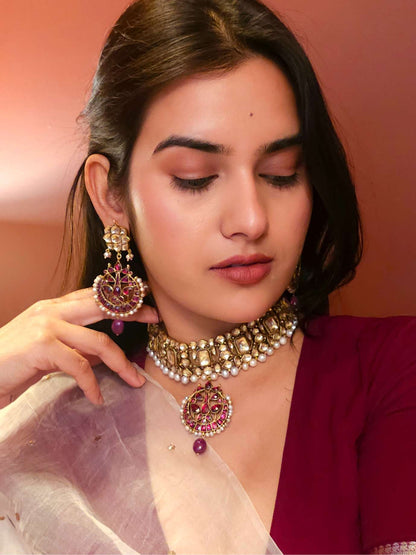 Sandhya tandava necklace set