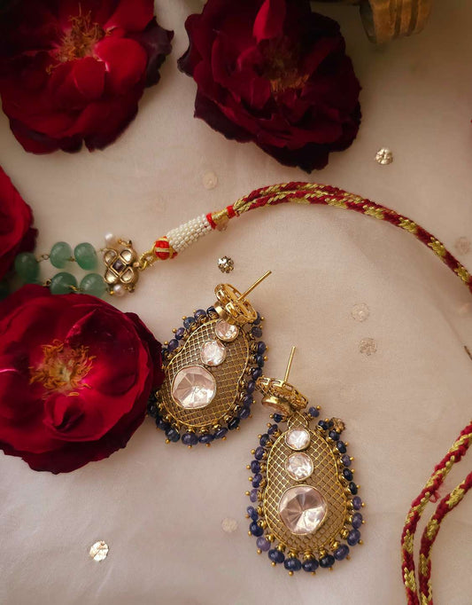 Udai pol lattice earrings
