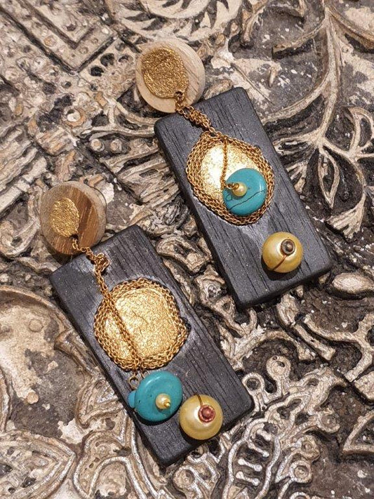 Vaikunth boho earrings