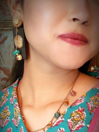 Vaikunth boho earrings