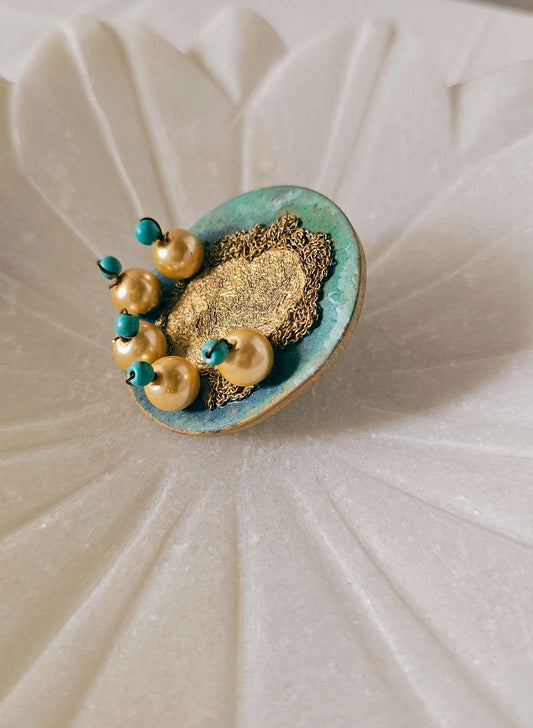 Vaikunth contemporary handmade ring
