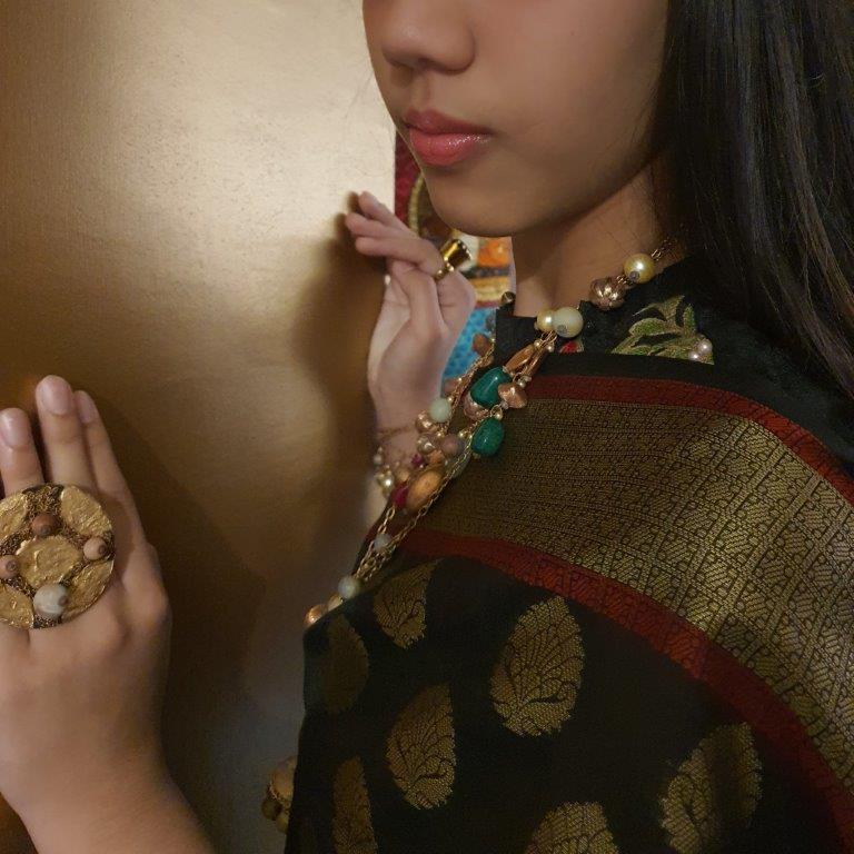 Vaikunth contemporary handmade ring