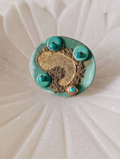 Vaikunth contemporary handmade ring