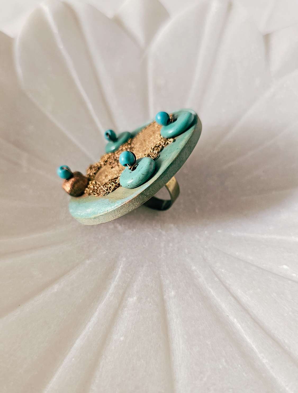Vaikunth contemporary handmade ring