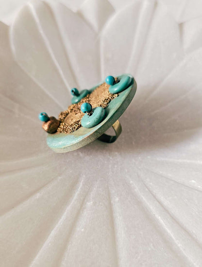 Vaikunth contemporary handmade ring