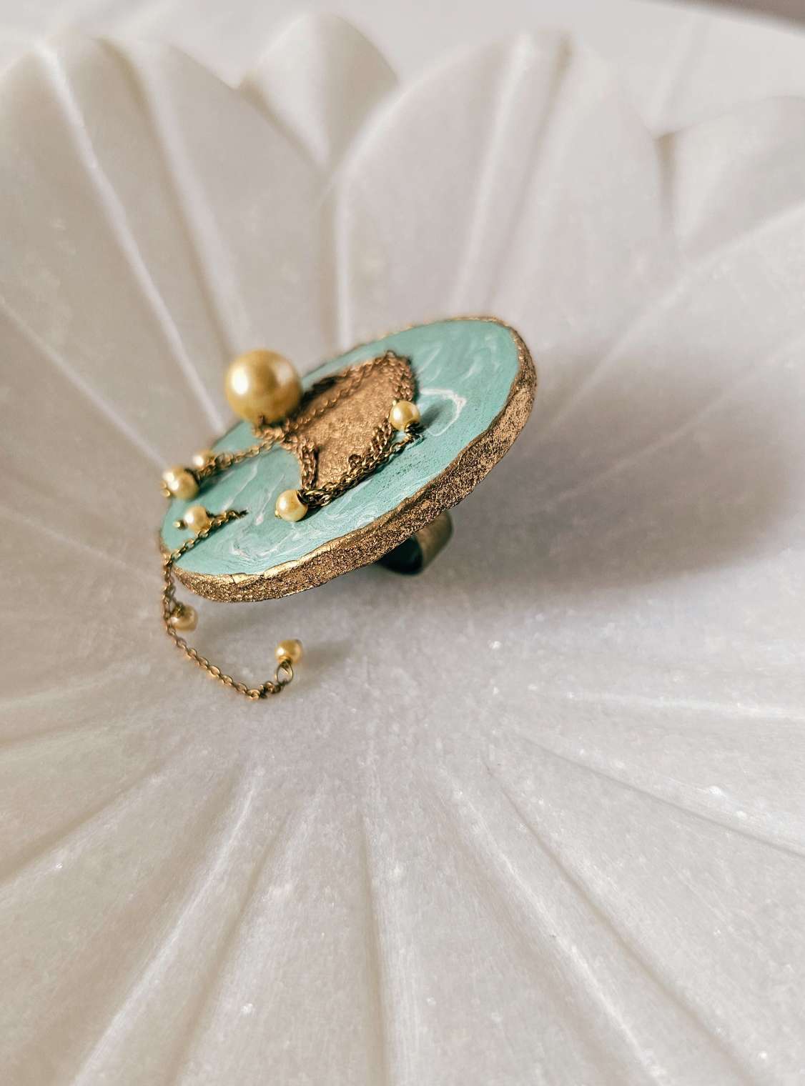 Vaikunth contemporary handmade ring
