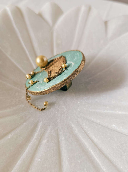Vaikunth contemporary handmade ring