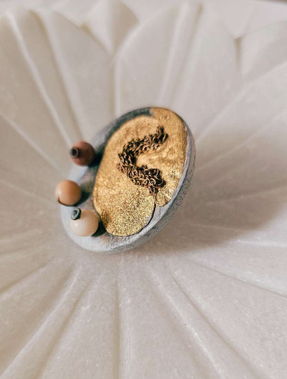 Vaikunth contemporary handmade ring