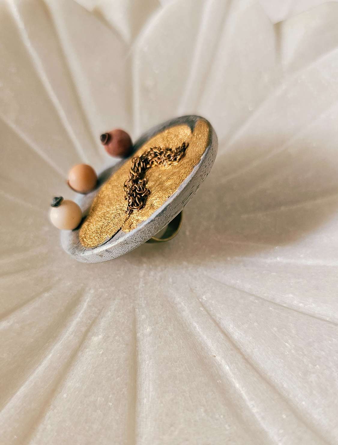 Vaikunth contemporary handmade ring