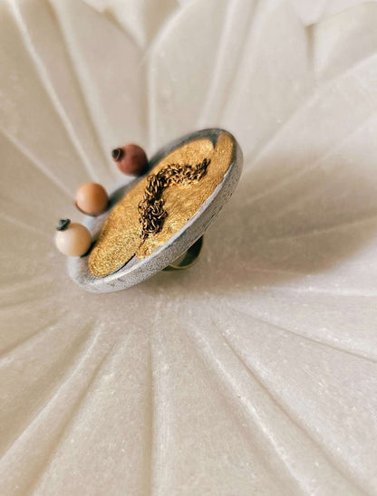 Vaikunth contemporary handmade ring