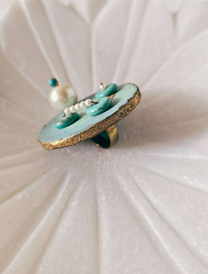 Vaikunth contemporary handmade ring