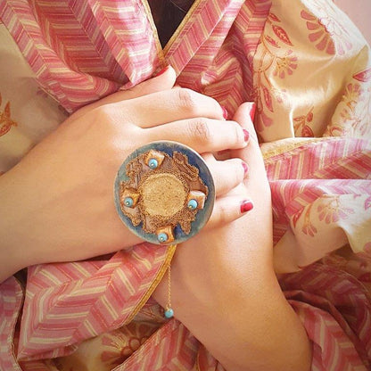 Vaikunth contemporary handmade ring