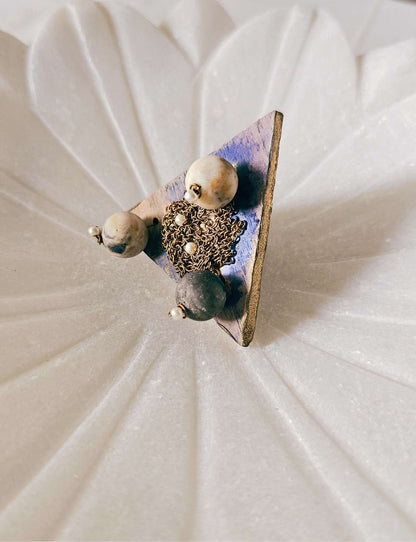 Vaikunth contemporary handmade ring