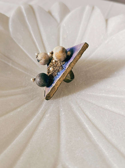 Vaikunth contemporary handmade ring