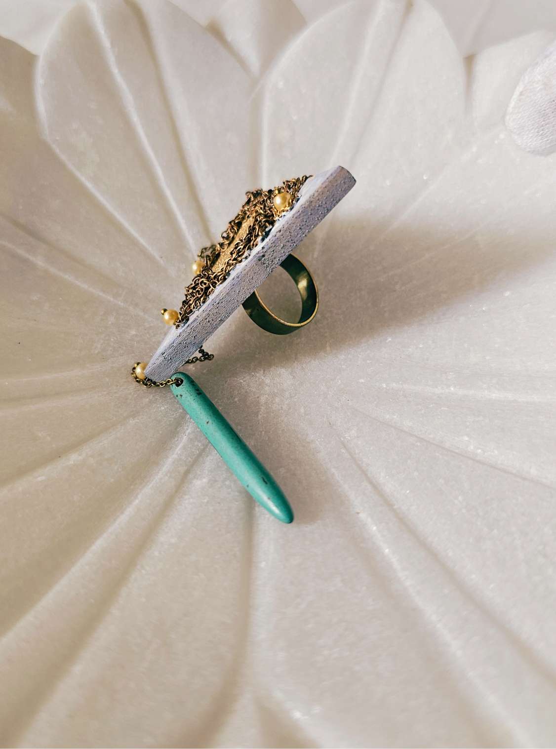 Vaikunth contemporary handmade ring